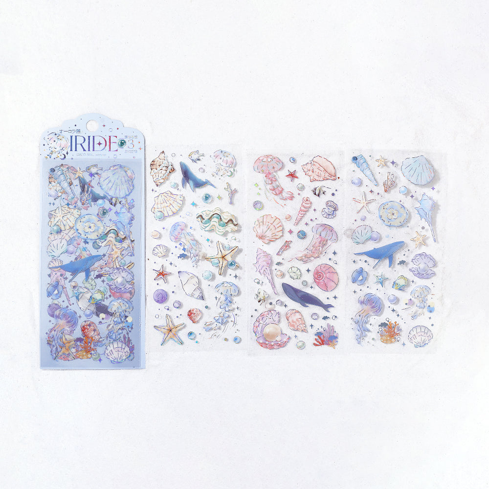BGM Foil Stamping Iride Seal: Iride - Ocean — in use