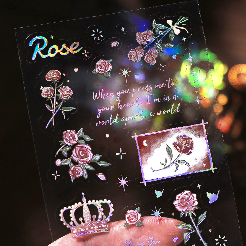 BGM Foil Stamping Iride Seal: Iride - Rose — in use