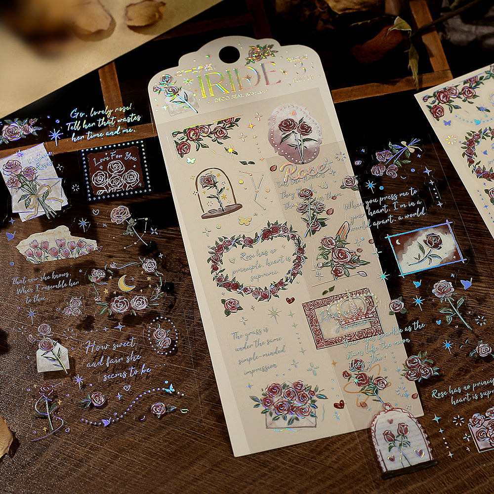 BGM Foil Stamping Iride Seal: Iride - Rose — detail view