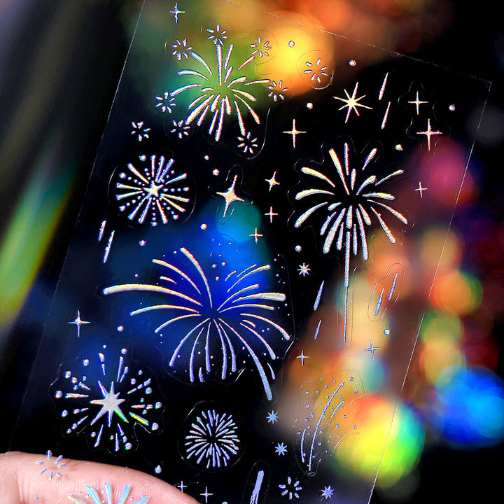 BGM Foil Stamping Iride Seal: Iride - Fireworks — with packaging