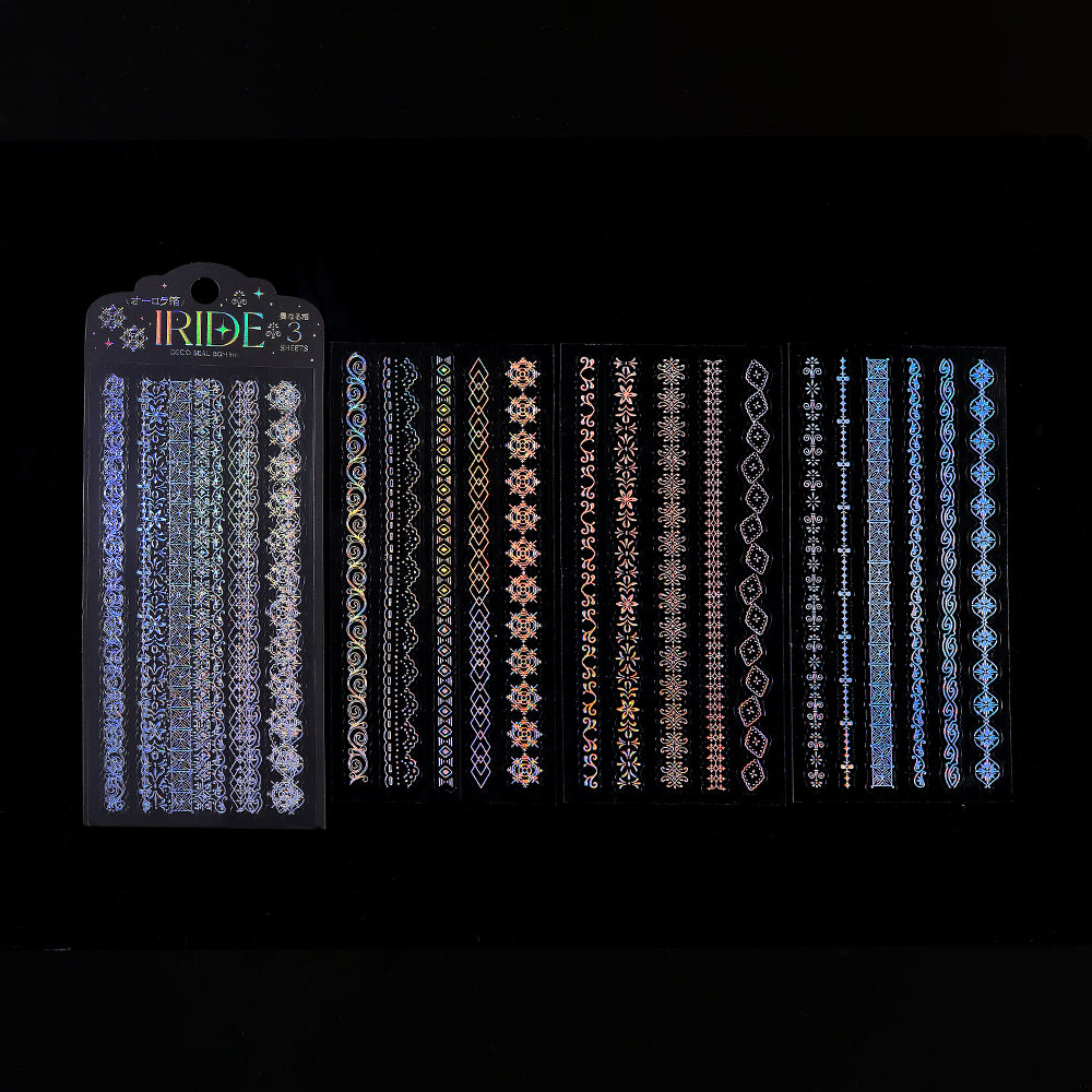 BGM Foil Stamping Iride Seal: Iride - Vintage Line — detail view