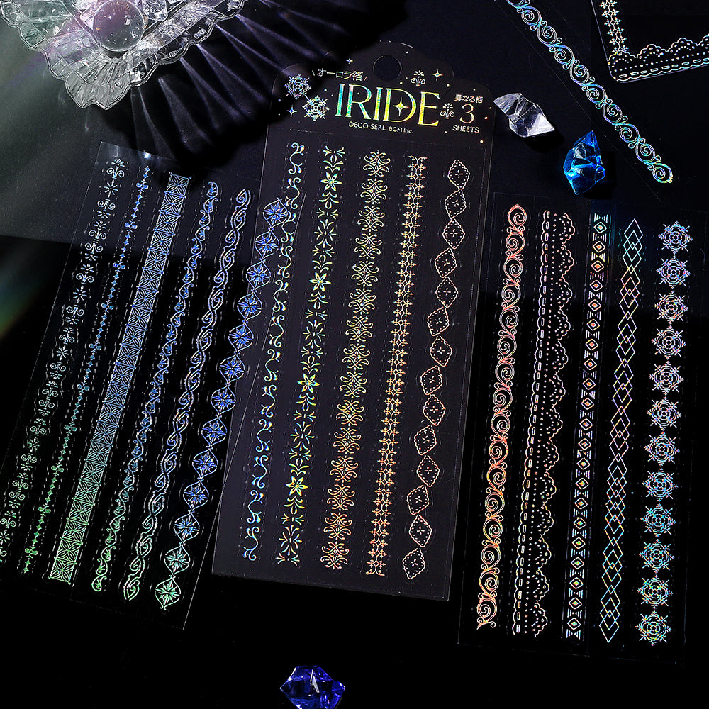 BGM Foil Stamping Iride Seal: Iride - Vintage Line — in use