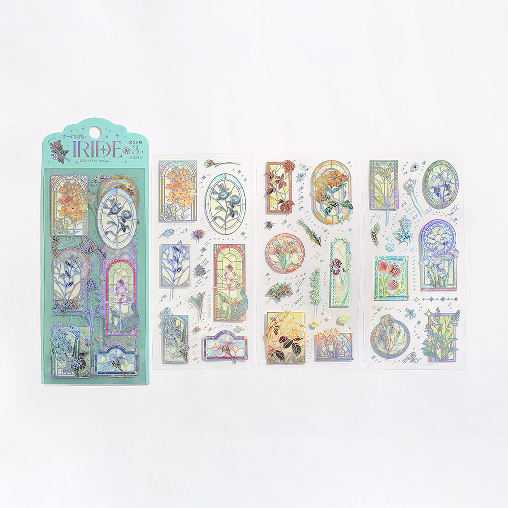 BGM Foil Stamping Iride Seal: Iride - Stained — front view