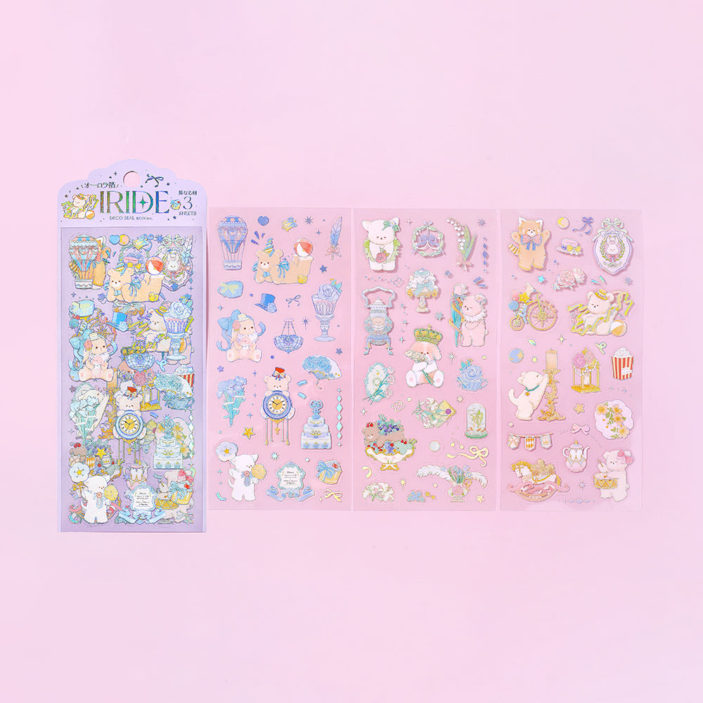BGM Foil Stamping Iride Seal: Iride - Animal Amusement Park — front view