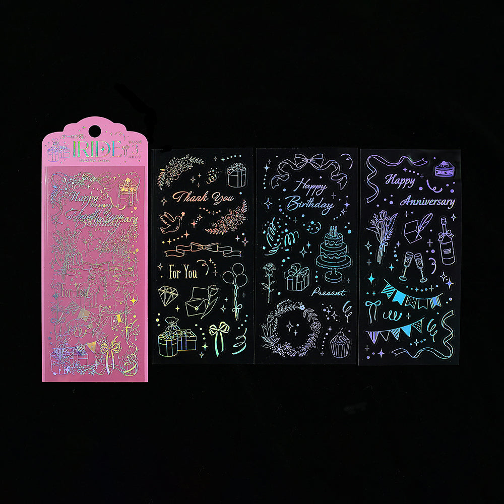BGM Foil Stamping Iride Seal: Iride - Gift — front view