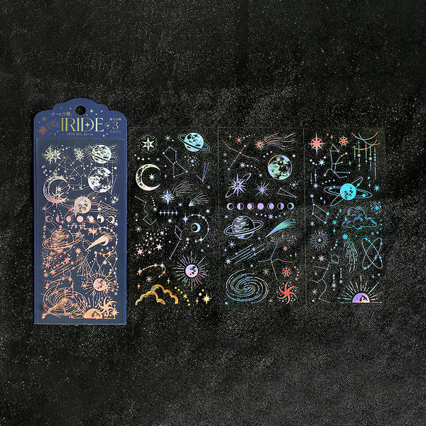 BGM Foil Stamping Iride Seal: Iride - Galaxy — front view
