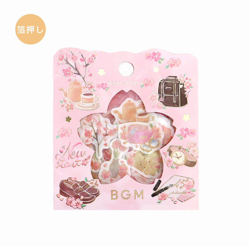 BGM Sakura New Life Limited Edition 2024 Flake Seal - Beginning — side view