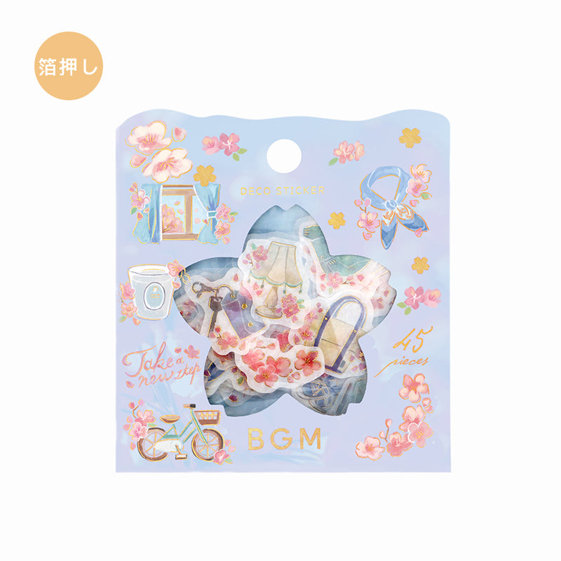 BGM Sakura New Life Limited Edition 2024 Flake Seal - New Start — side view