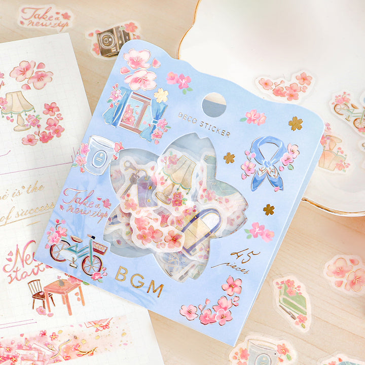 BGM Sakura New Life Limited Edition 2024 Flake Seal - New Start — in use