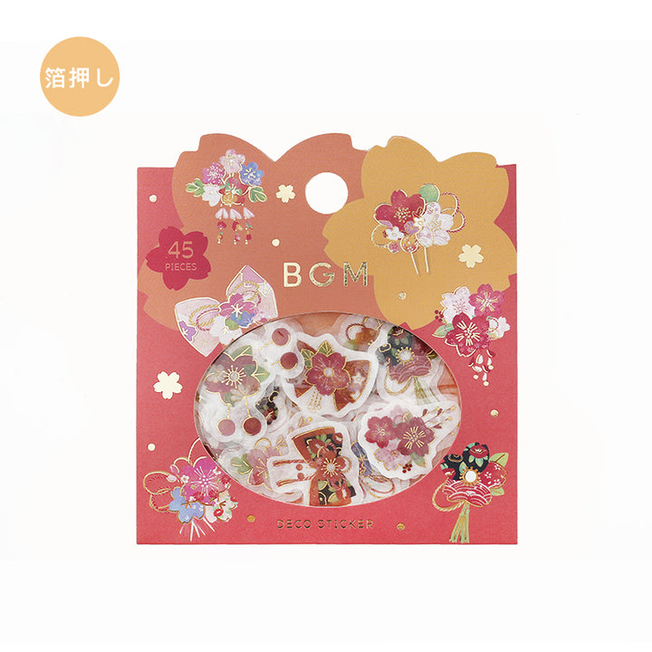 BGM Sakura Kobo Limited Edition 2024 Flake Seal - Scarlet — side view