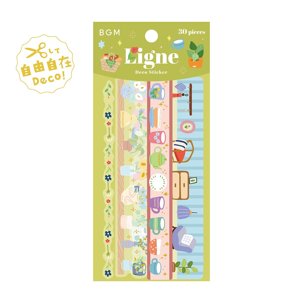 BGM Deco Sticker Ligne Seal: Ligne - The Color of Your Home — front view