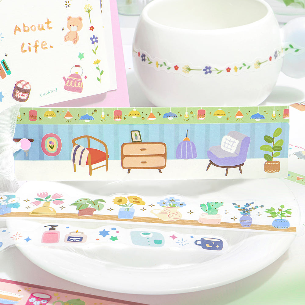 BGM Deco Sticker Ligne Seal: Ligne - The Color of Your Home — with packaging