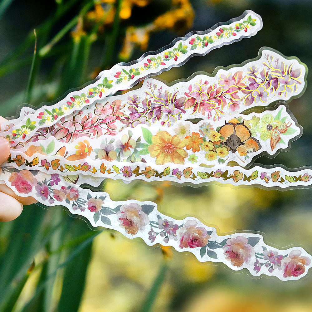 BGM Deco Sticker Ligne Seal: Ligne - Scent of Flowers — detail view