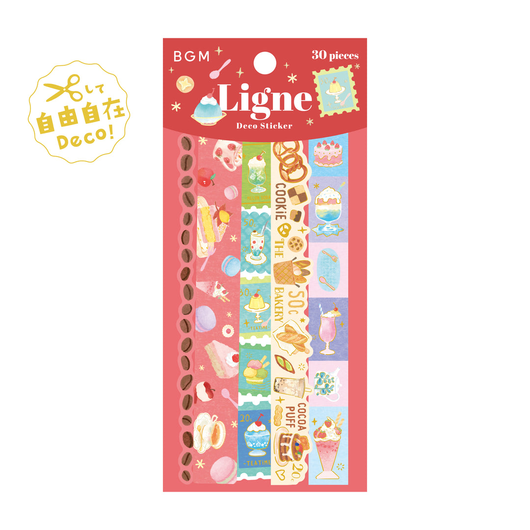 BGM Deco Sticker Ligne Seal: Ligne - Sweets Parlor — front view