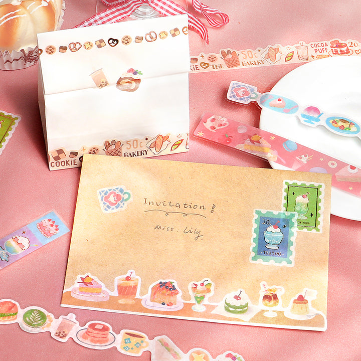 BGM Deco Sticker Ligne Seal: Ligne - Sweets Parlor — with packaging