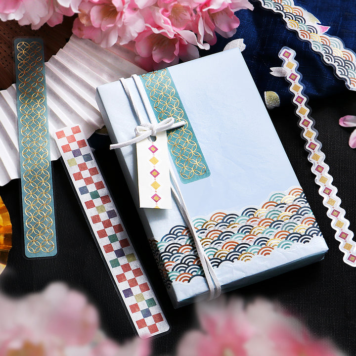 BGM Deco Sticker Ligne Seal: Ligne - Patterns of the World — with packaging
