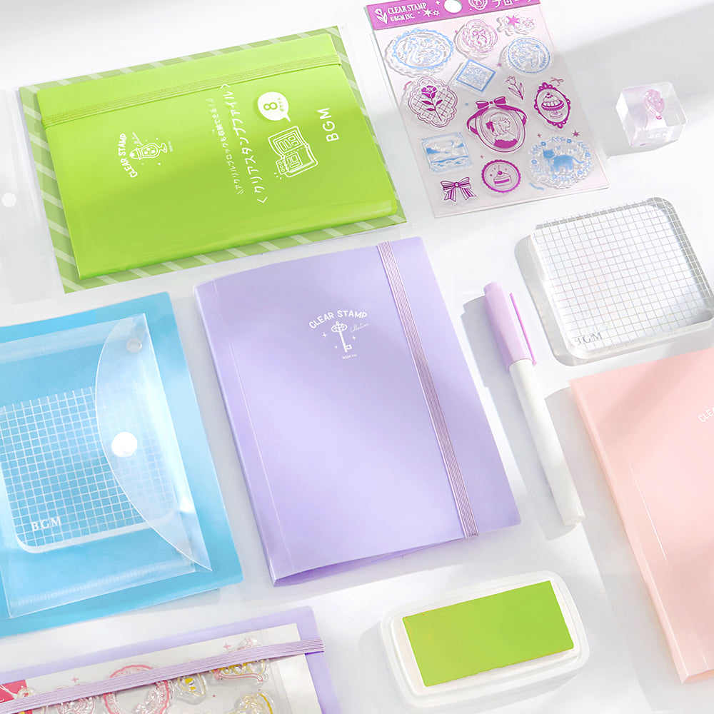 BGM Clear Stamp File - Melon — detail view
