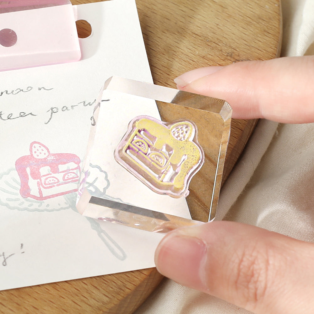 BGM Clear Stamp: Diary - Afternoon Tea Party — detail view