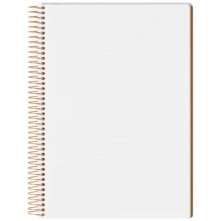 Maruman A5 Spiral Note BASIC 6.5mm 150 Sheet - Grey — side view