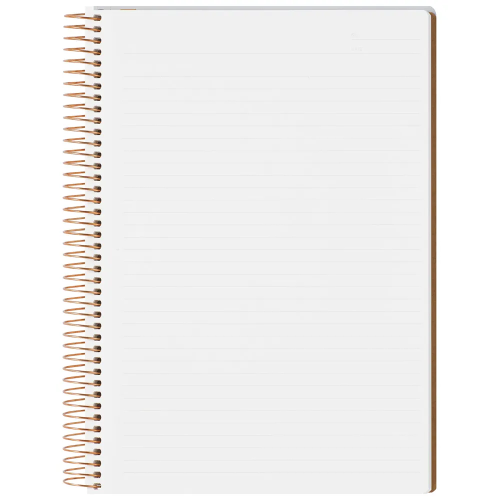 Maruman B5 Spiral Note BASIC 6.5mm 150 Sheet - Black — side view