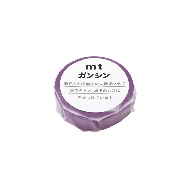 MT Ganshin Washi Tape - Blue-Purple — pattern detail