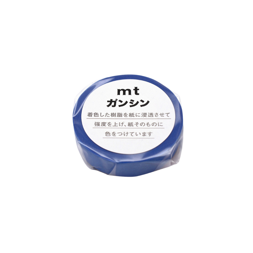 MT Ganshin Washi Tape - Blue — pattern detail