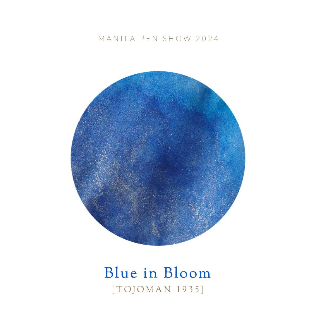 Vinta Inks 30ml Bottled Ink - Blue in Bloom [Tojoman 1935] — cap detail