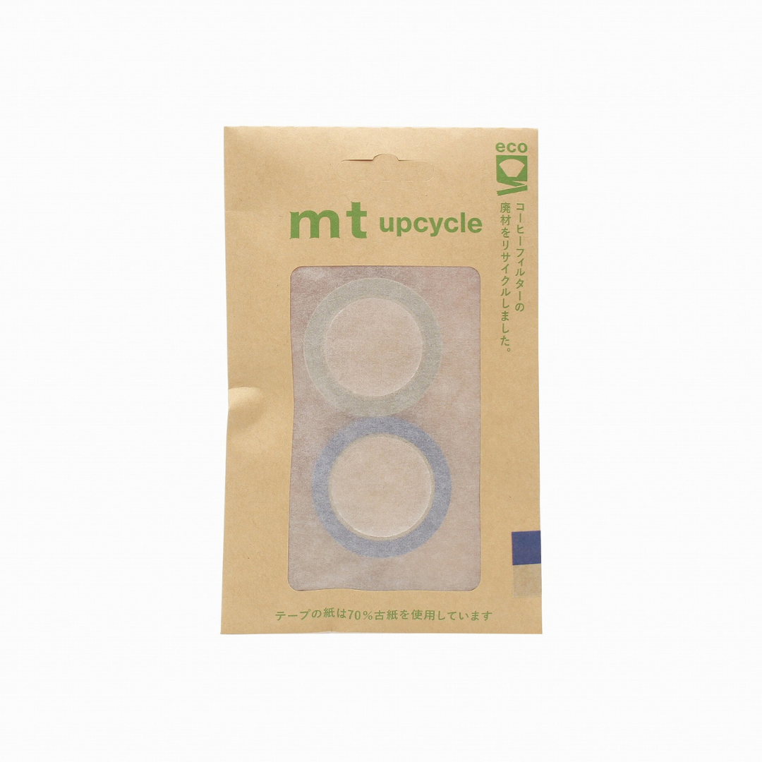 MT Upcycle Tape - Blue x Pastel Gray — pattern detail