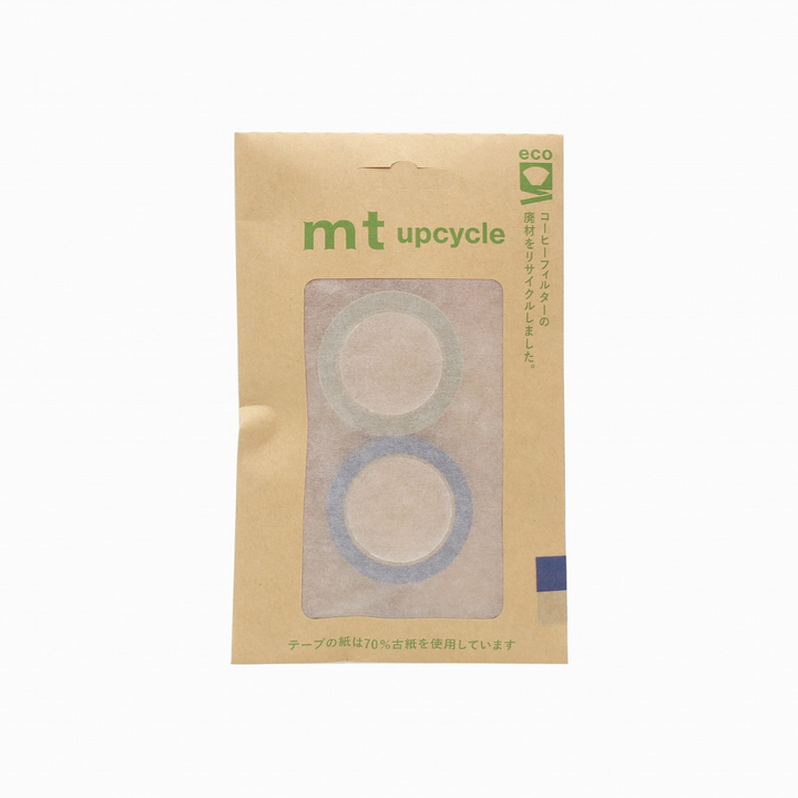 MT Upcycle Tape - Blue x Pastel Gray — pattern detail