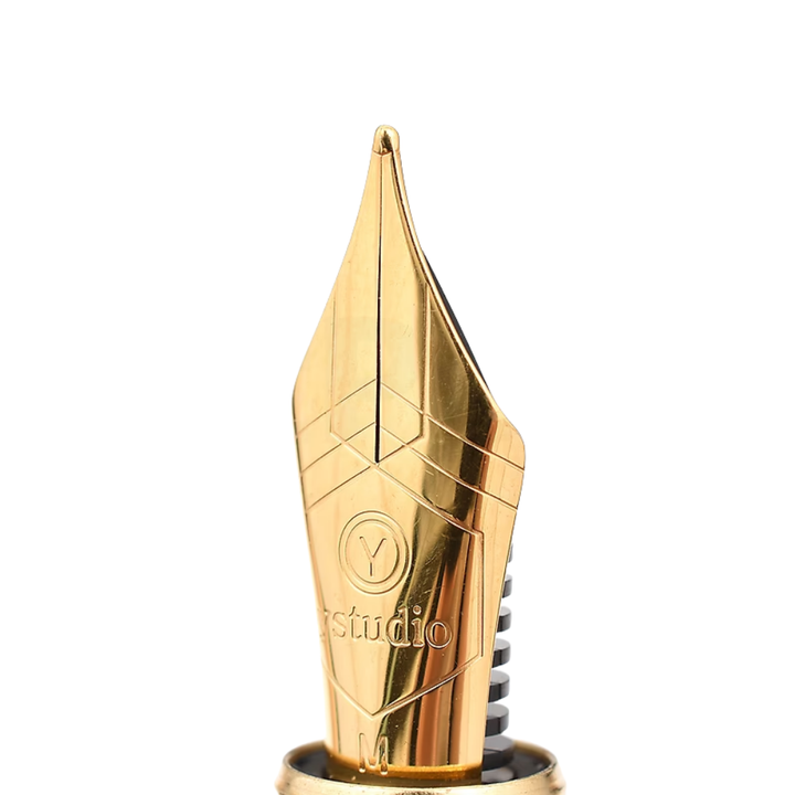 Ystudio Classic Revolve Fountain Pen Brass