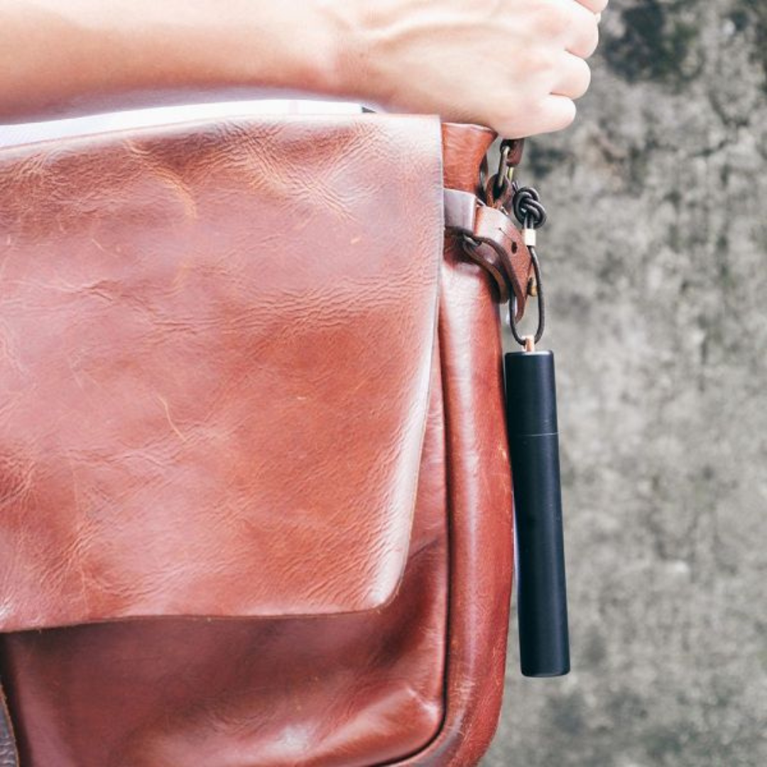 Ystudio Classic Revolve Portable Fountain Pen - Brassing — flat lay