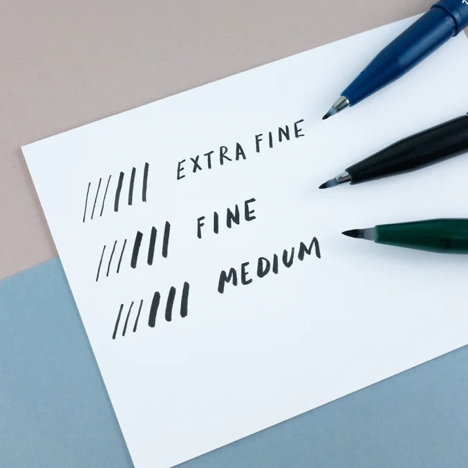 Pentel Brush Sign Pen Pigment - Black Ink — with packaging