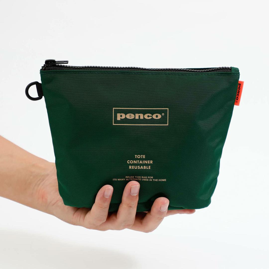 Penco Bucket Pouch - Orange — detail view