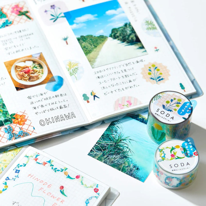 KITTA Soda Transparent Masking Tape (Sticker Type) - Palette — colour swatch