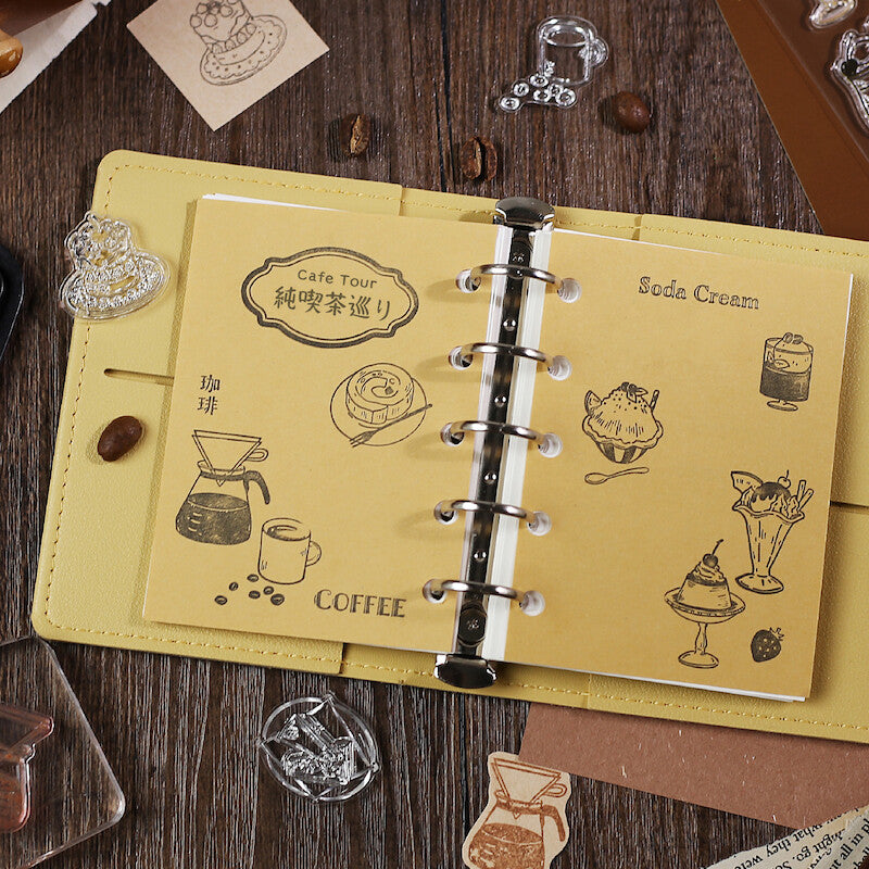BGM Clear Stamp: Diary - Cafe Alamode — with packaging