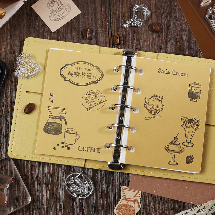 BGM Clear Stamp: Diary - Cafe Alamode — with packaging