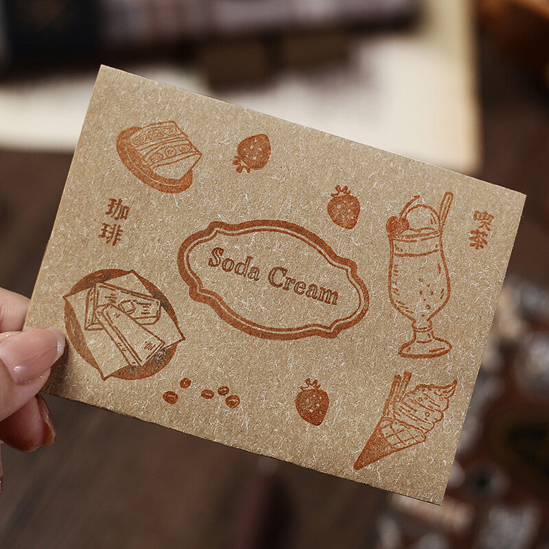 BGM Clear Stamp: Diary - Cafe Alamode — in use