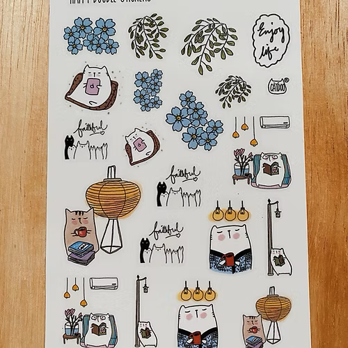 Catdoo Sticker - Enjoy Life — front view