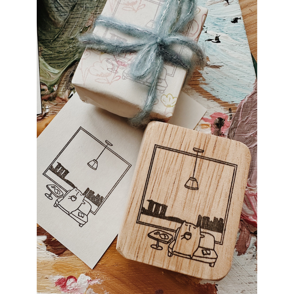 Catdoo x Cityluxe Stamps -  Cat’s Singapore Bay View — front view