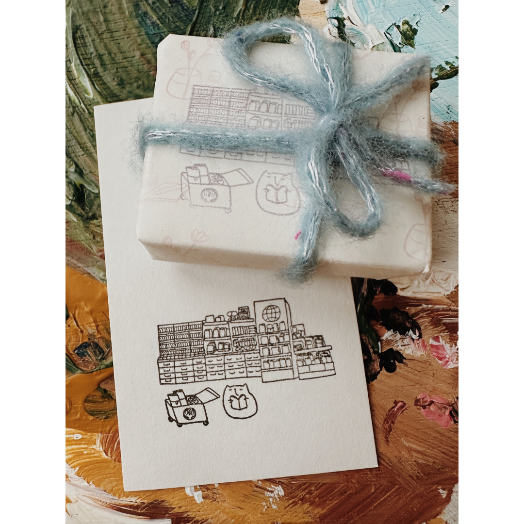 Catdoo x Cityluxe Stamps - Cat in Cityluxe — with packaging
