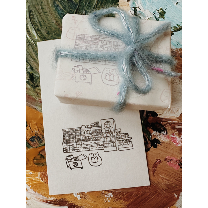 Catdoo x Cityluxe Stamps - Cat in Cityluxe — with packaging