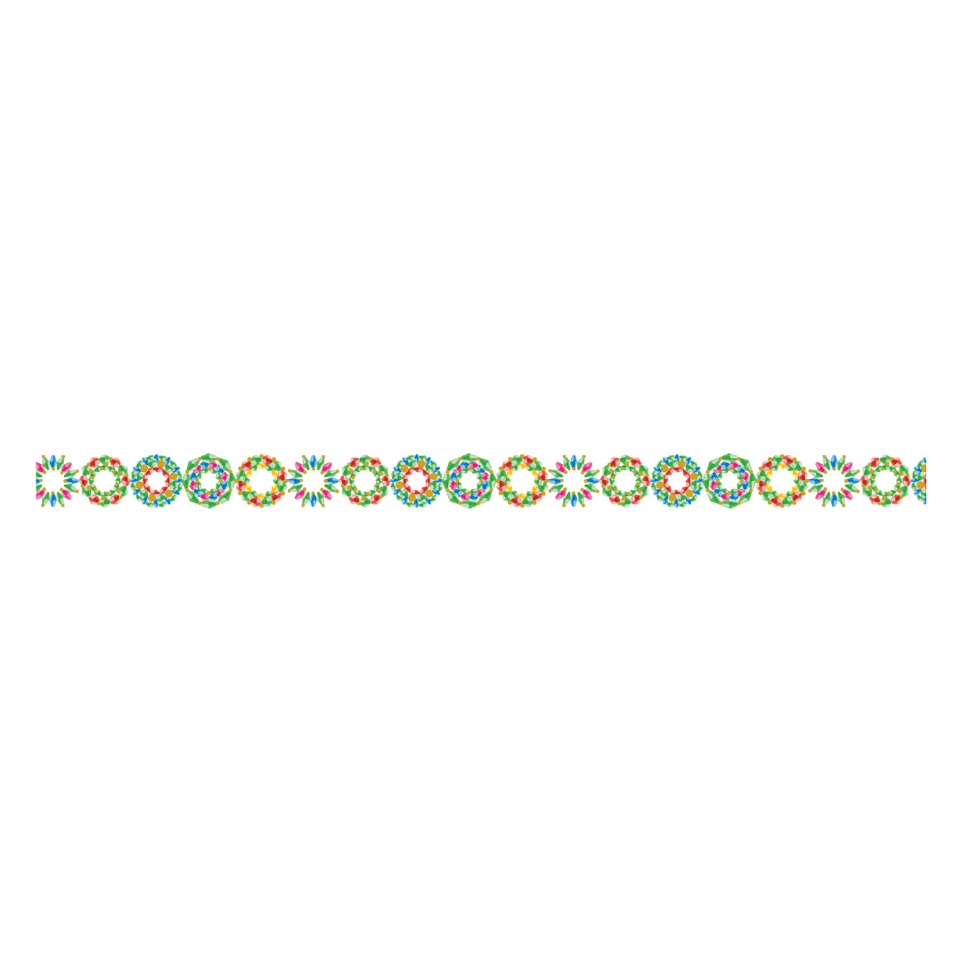 MT Tape Washi Tape - Christmas Beads — with packaging