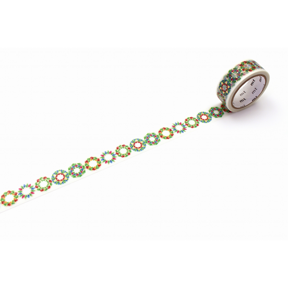 MT Tape Washi Tape - Christmas Beads — pattern detail