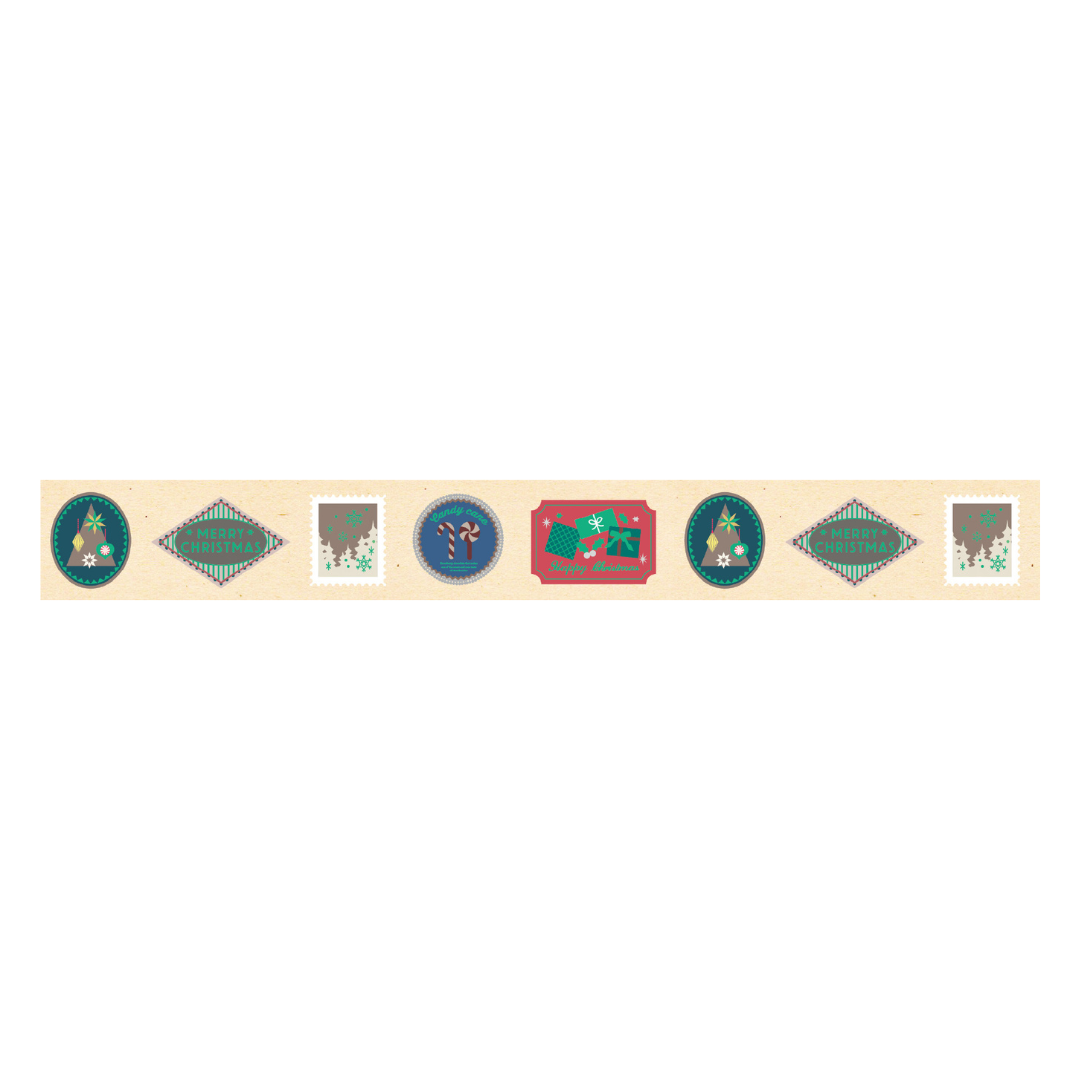 MT Tape Washi Tape - Christmas Sticker — with packaging