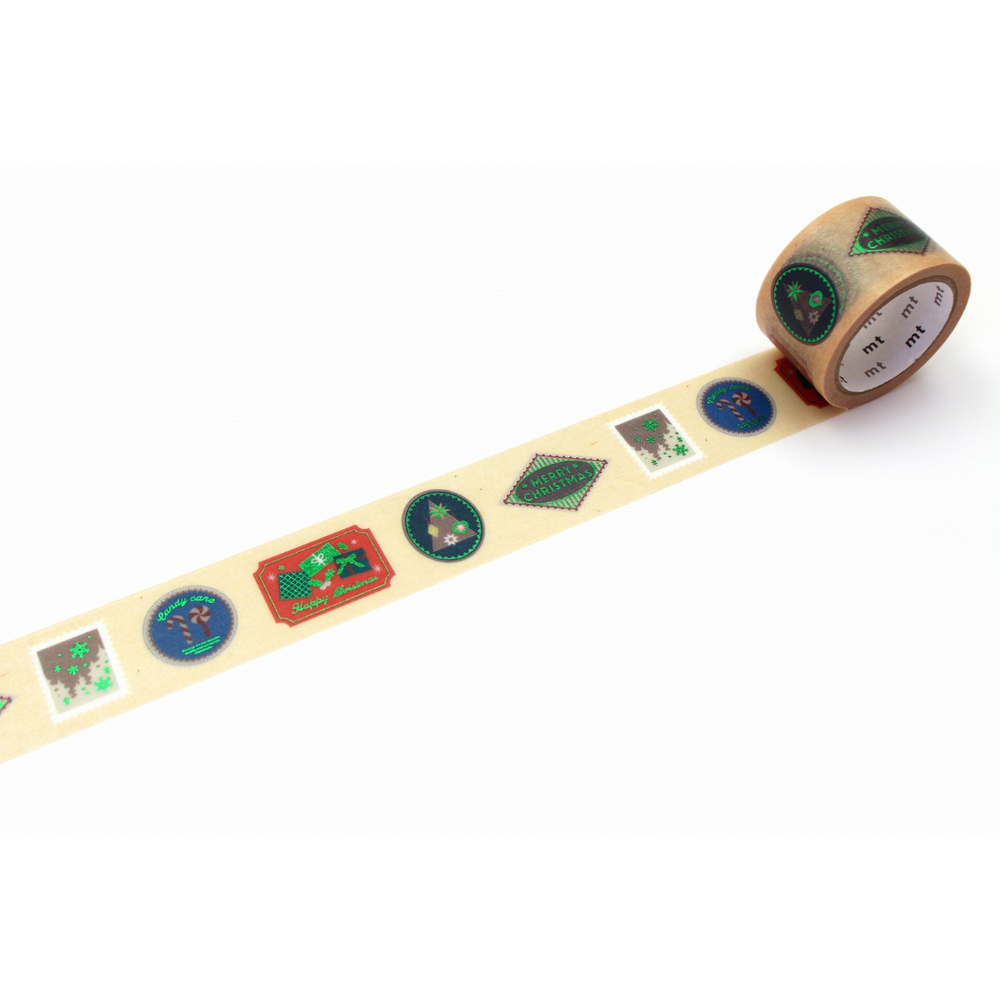 MT Tape Washi Tape - Christmas Sticker — pattern detail