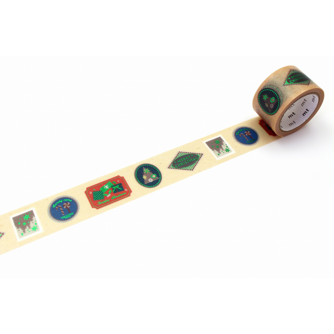 MT Tape Washi Tape - Christmas Sticker — pattern detail
