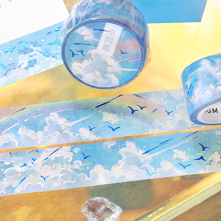 BGM Foil Stamping Masking Tape: Sky Encyclopedia - Clear Skies — colour swatch