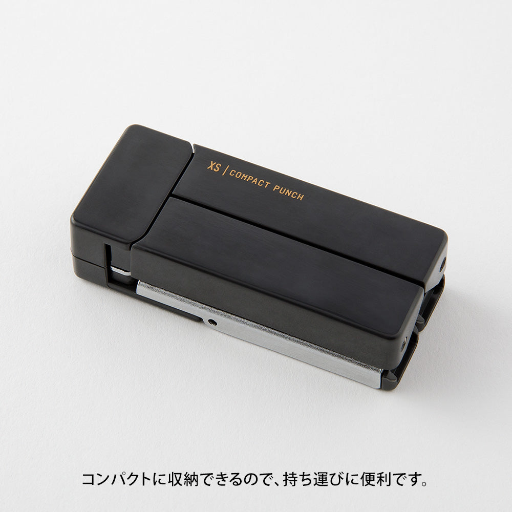 Midori XS Compact Punch — flat lay