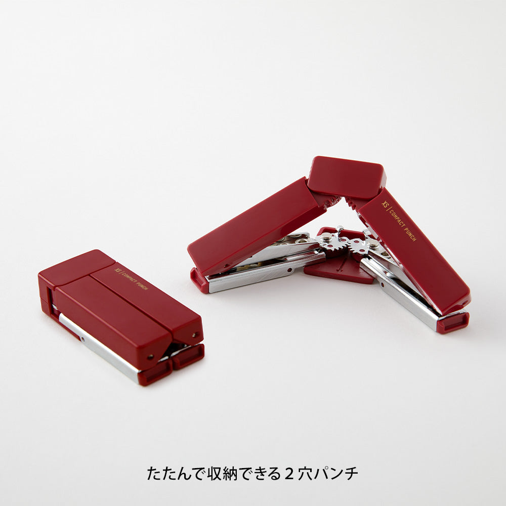 Midori XS Compact Punch — flat lay
