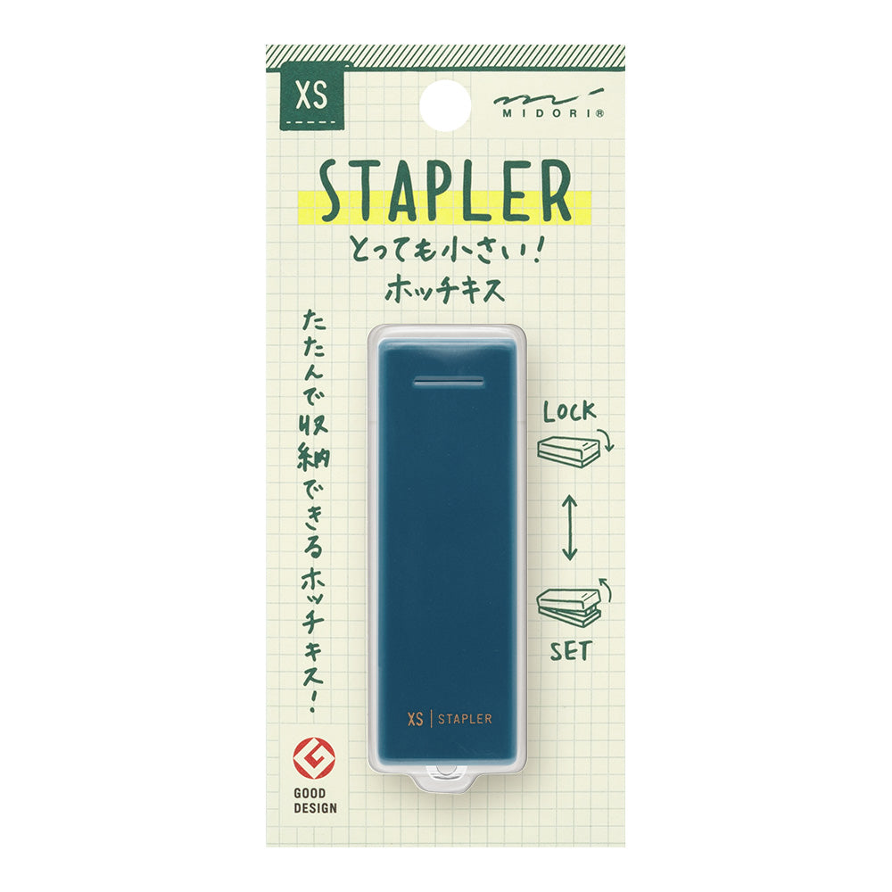Midori XS Compact Stapler — front view